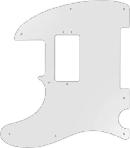 WD Custom Pickguard For Left Hand Fender 2017-2019 American Professional Telecaster #22 Translucent Milk White