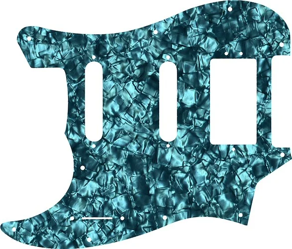 WD Custom Pickguard For Left Hand Fender 2019 Alternate Reality Sixty-Six #28AQ Aqua Pearl/Black/White/Black