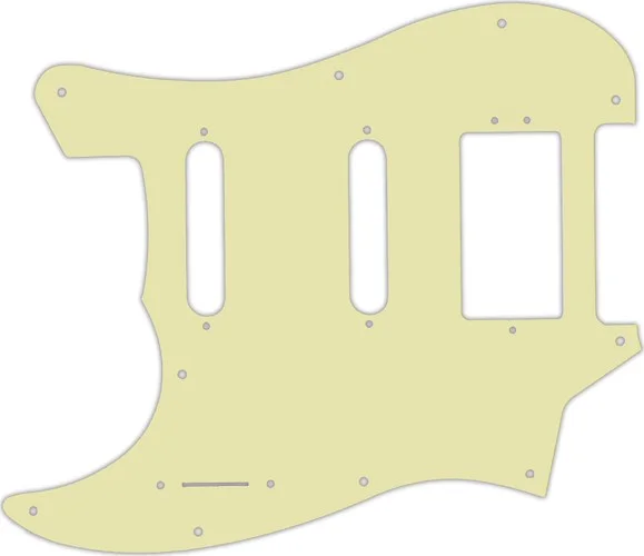 WD Custom Pickguard For Left Hand Fender 2019 Alternate Reality Sixty-Six #34 Mint Green 3 Ply