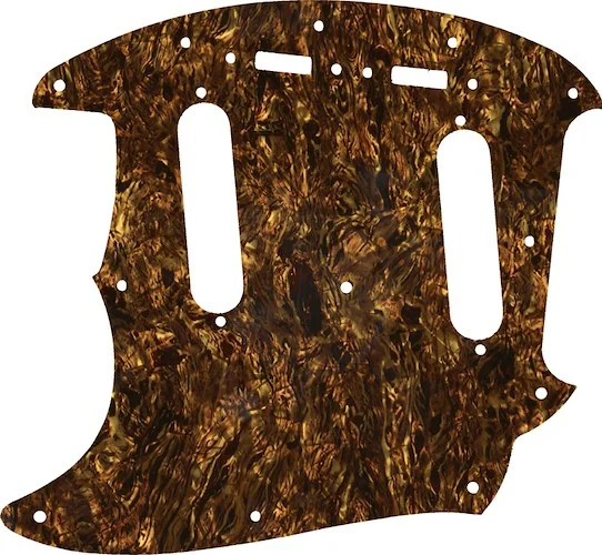 WD Custom Pickguard For Left Hand Fender 2019 Made In Mexico Vintera 60's Mustang #28TBP Tortoise Brown Pearl