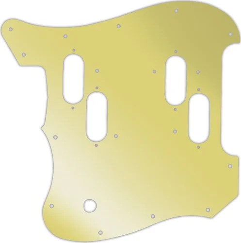 WD Custom Pickguard For Left Hand Fender 2019-Present Made In Mexico Alternate Reality Electric XII #10GD Gold