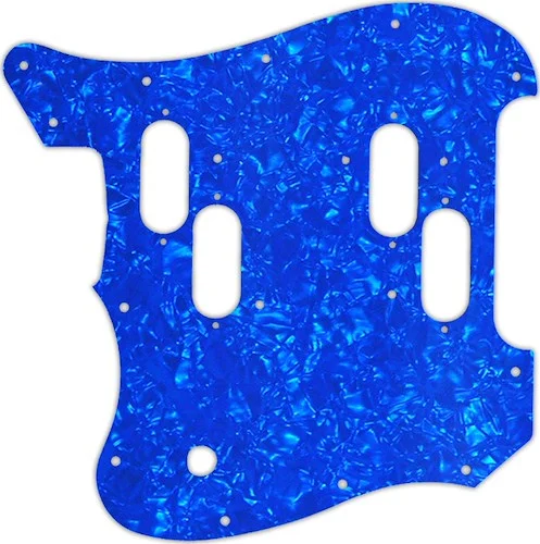 WD Custom Pickguard For Left Hand Fender 2019-Present Made In Mexico Alternate Reality Electric XII #28BU Blue