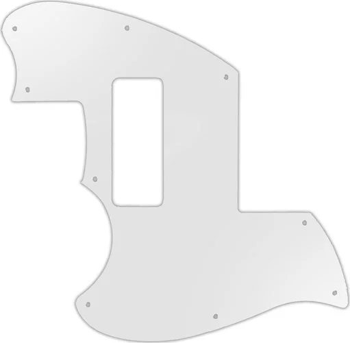 WD Custom Pickguard For Left Hand Fender 2019-Present Made In Mexico Alternate Reality Powercaster #22 Translu