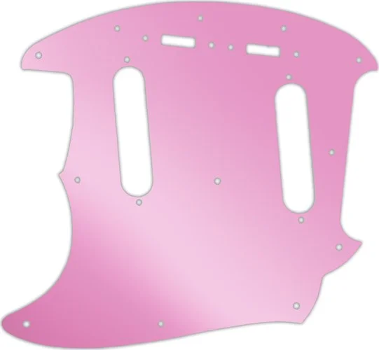 WD Custom Pickguard For Left Hand Fender 2019 Made In Mexico Vintera 60's Mustang #10P Pink Mirror
