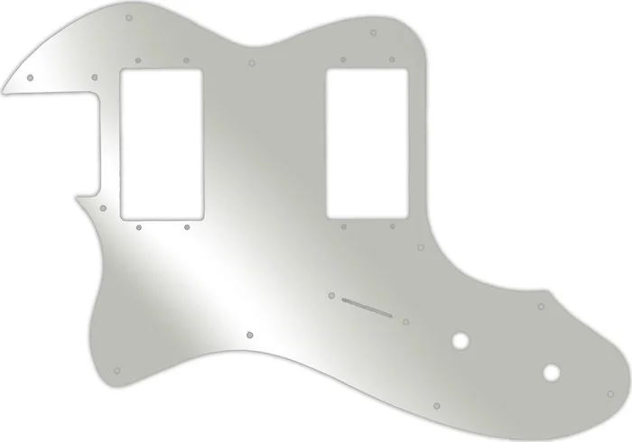 WD Custom Pickguard For Left Hand Fender 2019 Made In Mexico Vintera 70's Telecaster Thinline #10 Mirror
