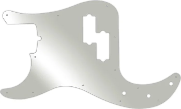 WD Custom Pickguard For Left Hand Fender 4 String American Professional Precision Bass #10 Mirror