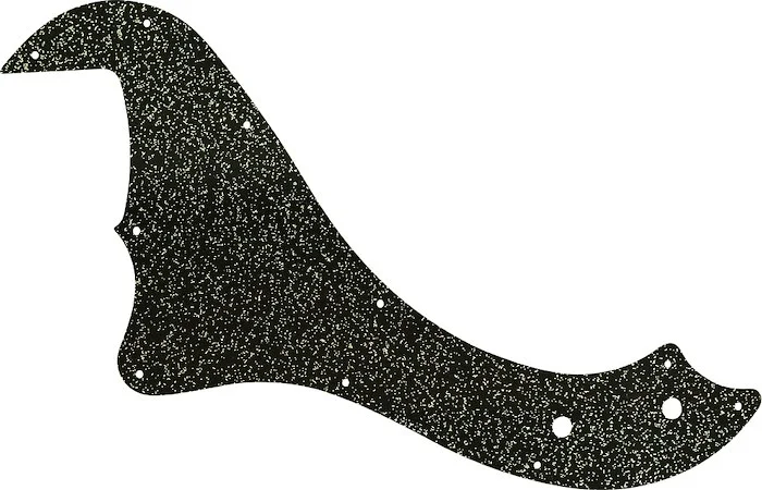 WD Custom Pickguard For Left Hand Fender 5 String Standard Dimension Bass V #60BS Black Sparkle 