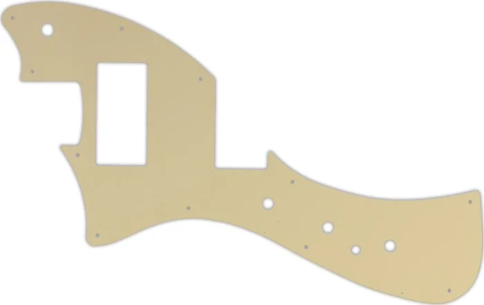 WD Custom Pickguard For Left Hand Fender Alternate Reality Meteora HH #06 Cream