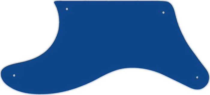 WD Custom Pickguard For Left Hand Fender Cabronita Precision Bass #08 Blue/White/Blue