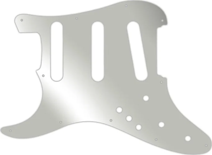 WD Custom Pickguard For Left Hand Fender Stratocaster Elite #10 Mirror