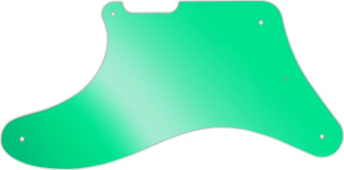 WD Custom Pickguard For Left Hand Fender Cabronita Telecaster #10GR Green Mirror