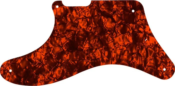 WD Custom Pickguard For Left Hand Fender Cabronita Telecaster #28OP Orange Pearl/Black/White/Black