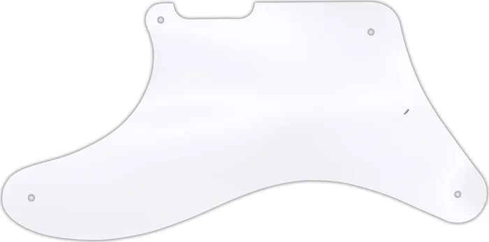 WD Custom Pickguard For Left Hand Fender Cabronita Telecaster #45T Clear Acrylic Thin