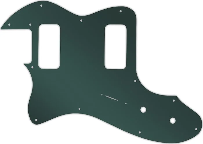 WD Custom Pickguard For Left Hand Fender Telecaster Thinline Super Deluxe #10S Smoke Mirror