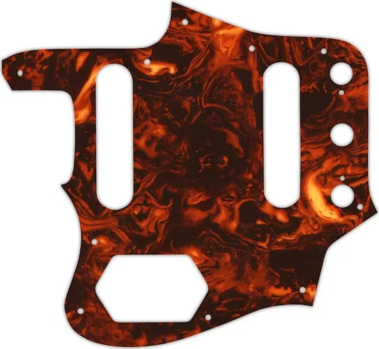 WD Custom Pickguard For Left Hand Fender American Vintage 1962 Reissue Jaguar #05F Faux Tortiose