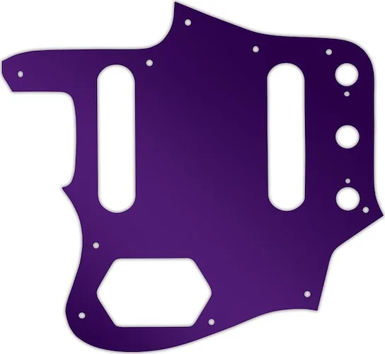 WD Custom Pickguard For Left Hand Fender American Vintage 1962 Reissue Jaguar #10PR Purple Mirror