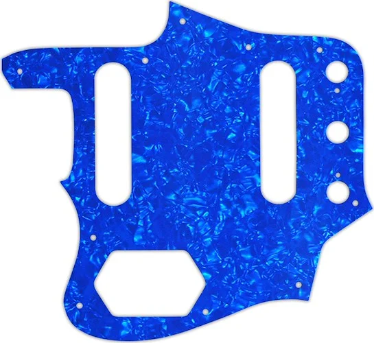 WD Custom Pickguard For Left Hand Fender American Vintage 1962 Reissue Jaguar #28BU Blue Pearl/White/Black/Whi