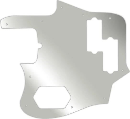 WD Custom Pickguard For Left Hand Fender American Standard Jaguar Bass #10 Mirror