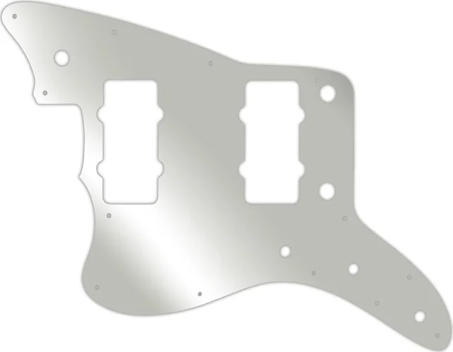 WD Custom Pickguard For Left Hand Fender American Professional Jazzmaster #10 Mirror