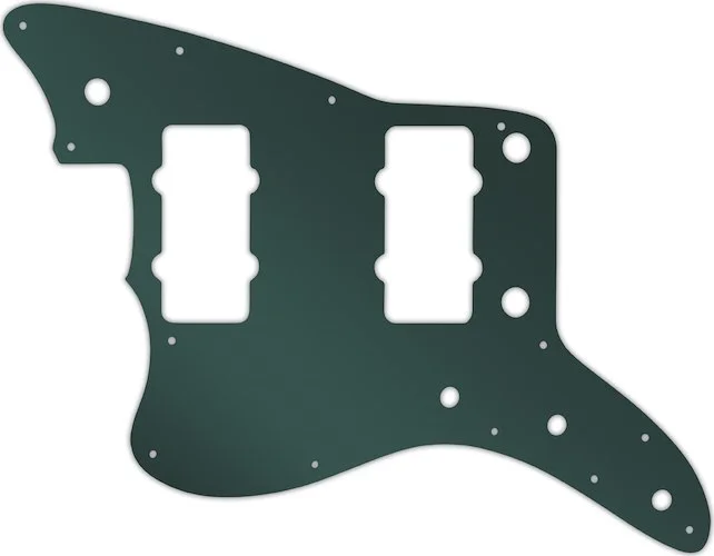 WD Custom Pickguard For Left Hand Fender American Professional Jazzmaster #10S Smoke Mirror