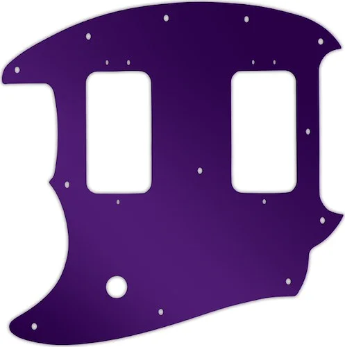 WD Custom Pickguard For Left Hand Fender American Special Mustang #10PR Purple Mirror