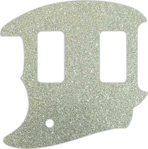 WD Custom Pickguard For Left Hand Fender American Special Mustang #60SS Silver Sparkle 