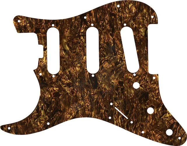 WD Custom Pickguard For Left Hand Fender American Elite Stratocaster SSS #28TBP Tortoise Brown Pearl