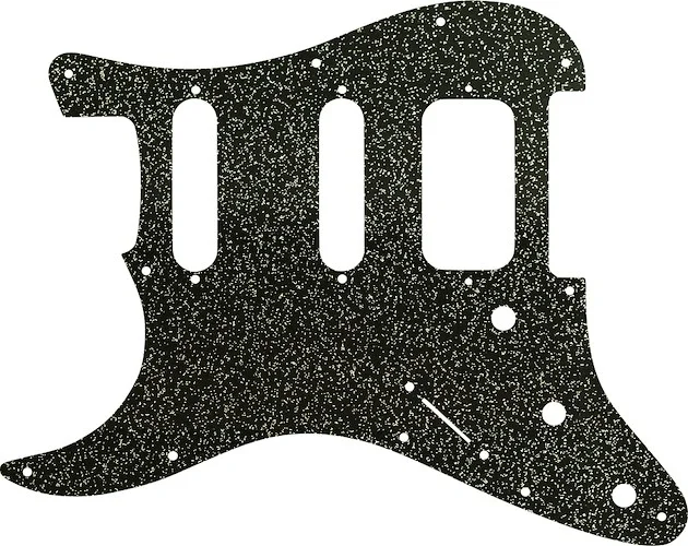 WD Custom Pickguard For Left Hand Fender American Deluxe or Lone Star Stratocaster #60BS Black Sparkle 