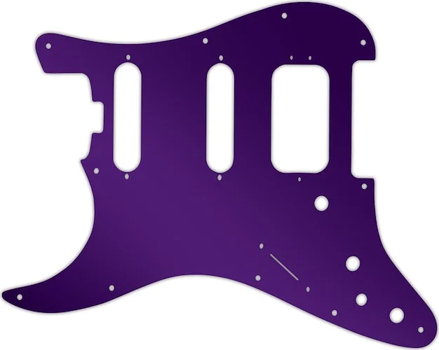 WD Custom Pickguard For Left Hand Fender American Elite Stratocaster HSS #10PR Purple Mirror