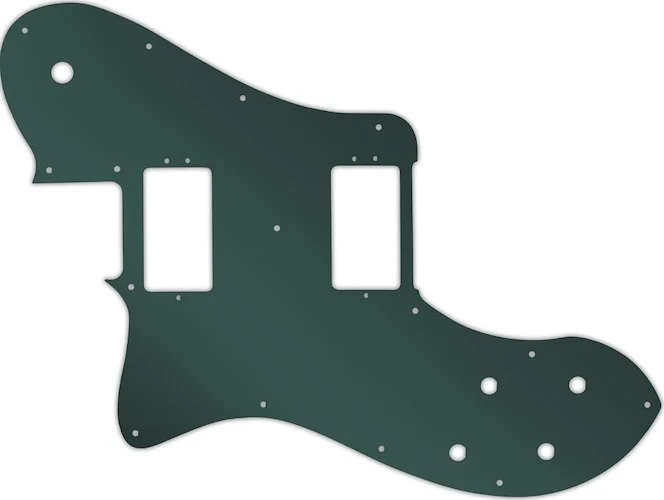 WD Custom Pickguard For Left Hand Fender American Professional Deluxe Shawbucker Telecaster #10S Smoke Mirror