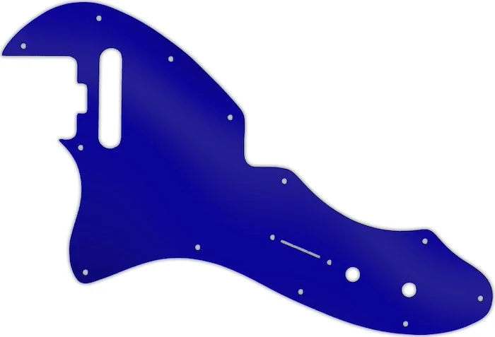 WD Custom Pickguard For Left Hand Fender American Elite Telecaster Thinline #10DBU Dark Blue Mirror