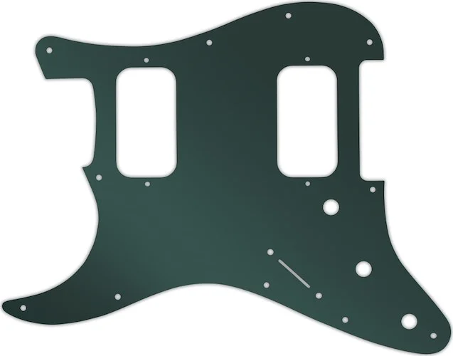 WD Custom Pickguard For Left Hand Fender Big Apple Or Double Fat Stratocaster #10S Smoke Mirror