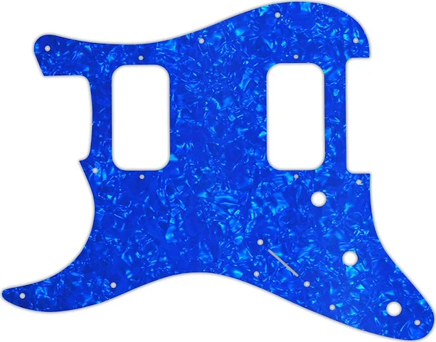 WD Custom Pickguard For Left Hand Fender Big Apple Or Double Fat Stratocaster #28BU Blue Pearl/White/Black/Whi