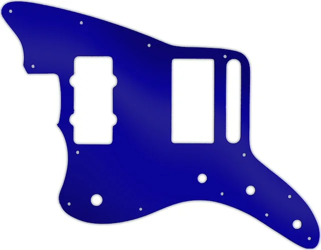 WD Custom Pickguard For Left Hand Fender Blacktop Jazzmaster #10DBU Dark Blue Mirror