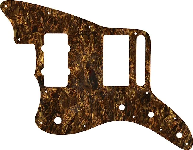 WD Custom Pickguard For Left Hand Fender Blacktop Jazzmaster #28TBP Tortoise Brown Pearl