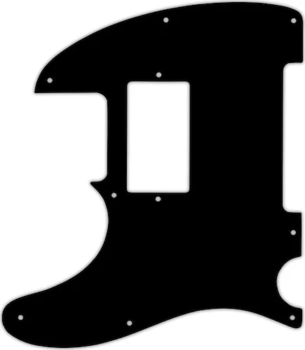 WD Custom Pickguard For Left Hand Fender Blacktop Telecaster #29T Matte Black Thin