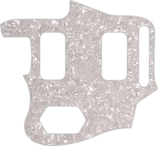 WD Custom Pickguard For Left Hand Fender Classic Player Jaguar Special HH #28 White Pearl/White/Black/White