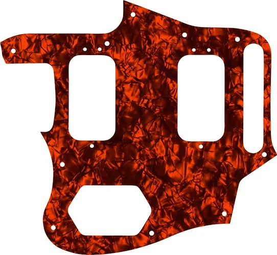 WD Custom Pickguard For Left Hand Fender Classic Player Jaguar Special HH #28OP Orange Pearl/Black/White/Black