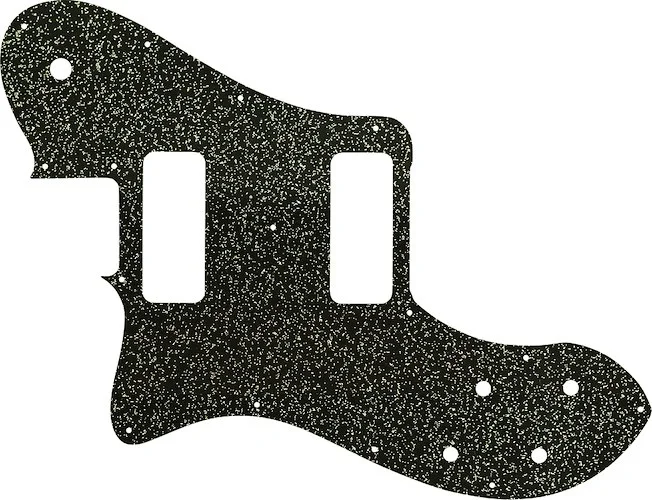 WD Custom Pickguard For Left Hand Fender Classic Player Telecaster Deluxe Black Dove #60BS Black Sparkle 