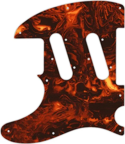 WD Custom Pickguard For Left Hand Fender Classic Player Triple Telecaster #05F Faux Tortiose