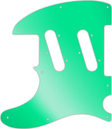 WD Custom Pickguard For Left Hand Fender Classic Player Triple Telecaster #10GR Green Mirror