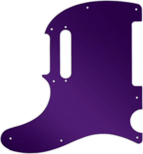 WD Custom Pickguard For Left Hand Fender Limited Edition American Standard Double-Cut Telecaster #10PR Purple 