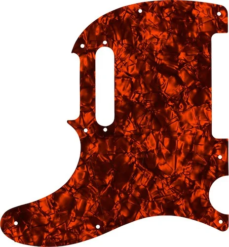 WD Custom Pickguard For Left Hand Fender Limited Edition American Standard Double-Cut Telecaster #28OP Orange Pearl/Black/White/Black