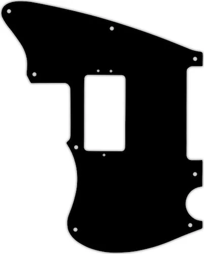 WD Custom Pickguard For Left Hand Fender Limited Edition American Professional Offset Telecaster #09 Black/Whi