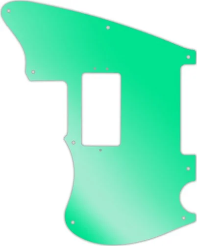 WD Custom Pickguard For Left Hand Fender Limited Edition American Professional Offset Telecaster #10GR Green M