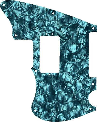 WD Custom Pickguard For Left Hand Fender Limited Edition American Professional Offset Telecaster #28AQ Aqua Pearl/Black/White/Black