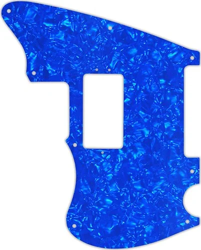 WD Custom Pickguard For Left Hand Fender Limited Edition American Professional Offset Telecaster #28BU Blue Pe