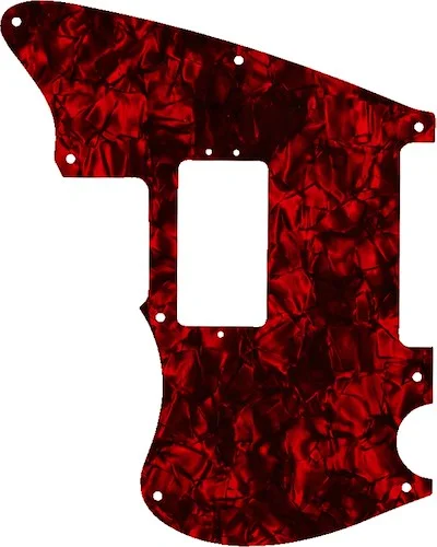 WD Custom Pickguard For Left Hand Fender Limited Edition American Professional Offset Telecaster #28DRP Dark Red Pearl/Black/White/Black