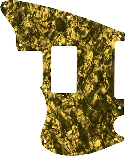 WD Custom Pickguard For Left Hand Fender Limited Edition American Professional Offset Telecaster #28GD Gold Pearl/Black/White/Black