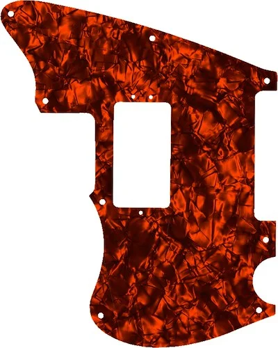 WD Custom Pickguard For Left Hand Fender Limited Edition American Professional Offset Telecaster #28OP Orange Pearl/Black/White/Black